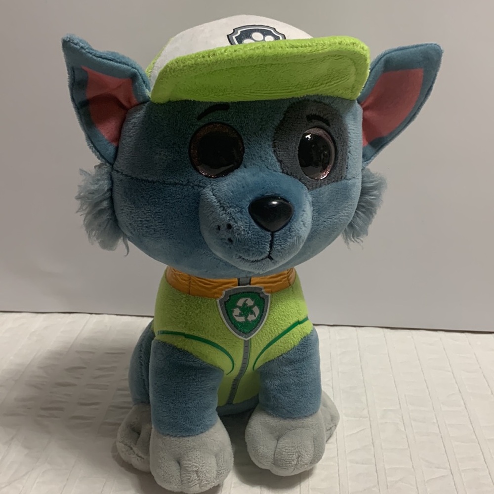 Ty Paw Patrol Rocky 9” Plush Beanie Boo